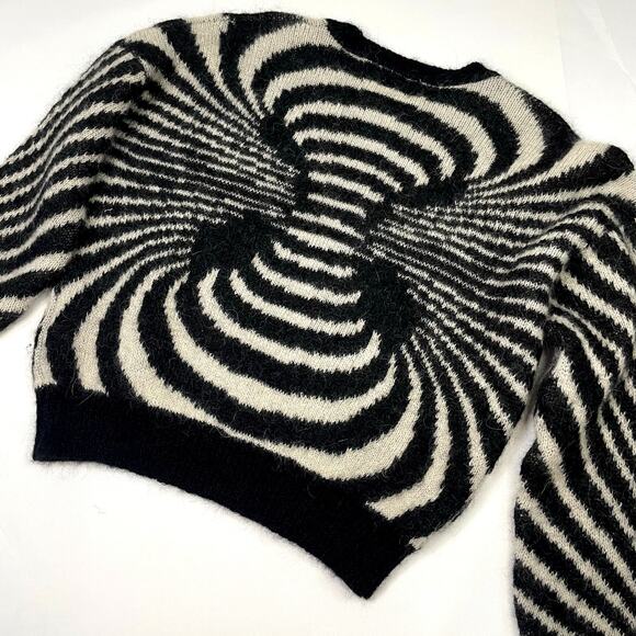 Paloma Wool Matrix Abstract Print Pullover Sweater Size Small - Picture 10 of 10